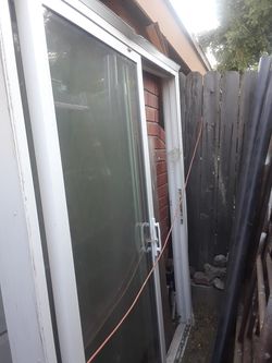 Sliding glass door