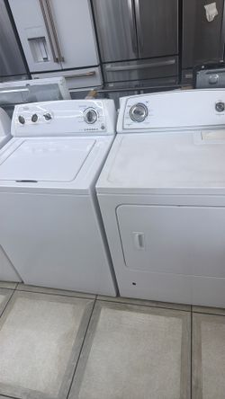 Whirlpool washer and gas dryer