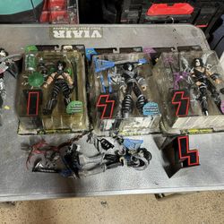 KISS Action Figures 1990s