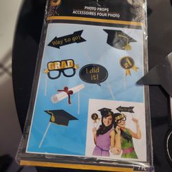 Graduation Photo Booth Props 