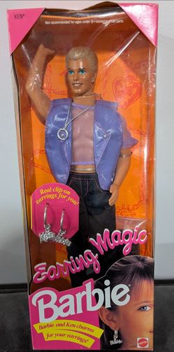 Earring Magic Ken in Box