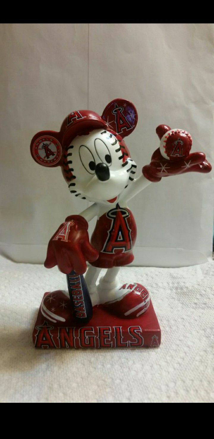 Anaheim Angels Mickey mouse figurine