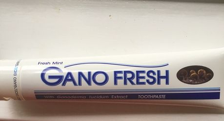 Gano pasta menta fresca y extractos de hongos