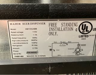 Beer meister tap system