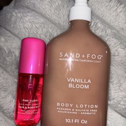 Body Spray And Lotion 