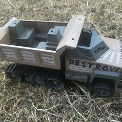 1986 Tonka Steel Monsters - Destroyer Half Track Armored Truck W/ Treads Vintage