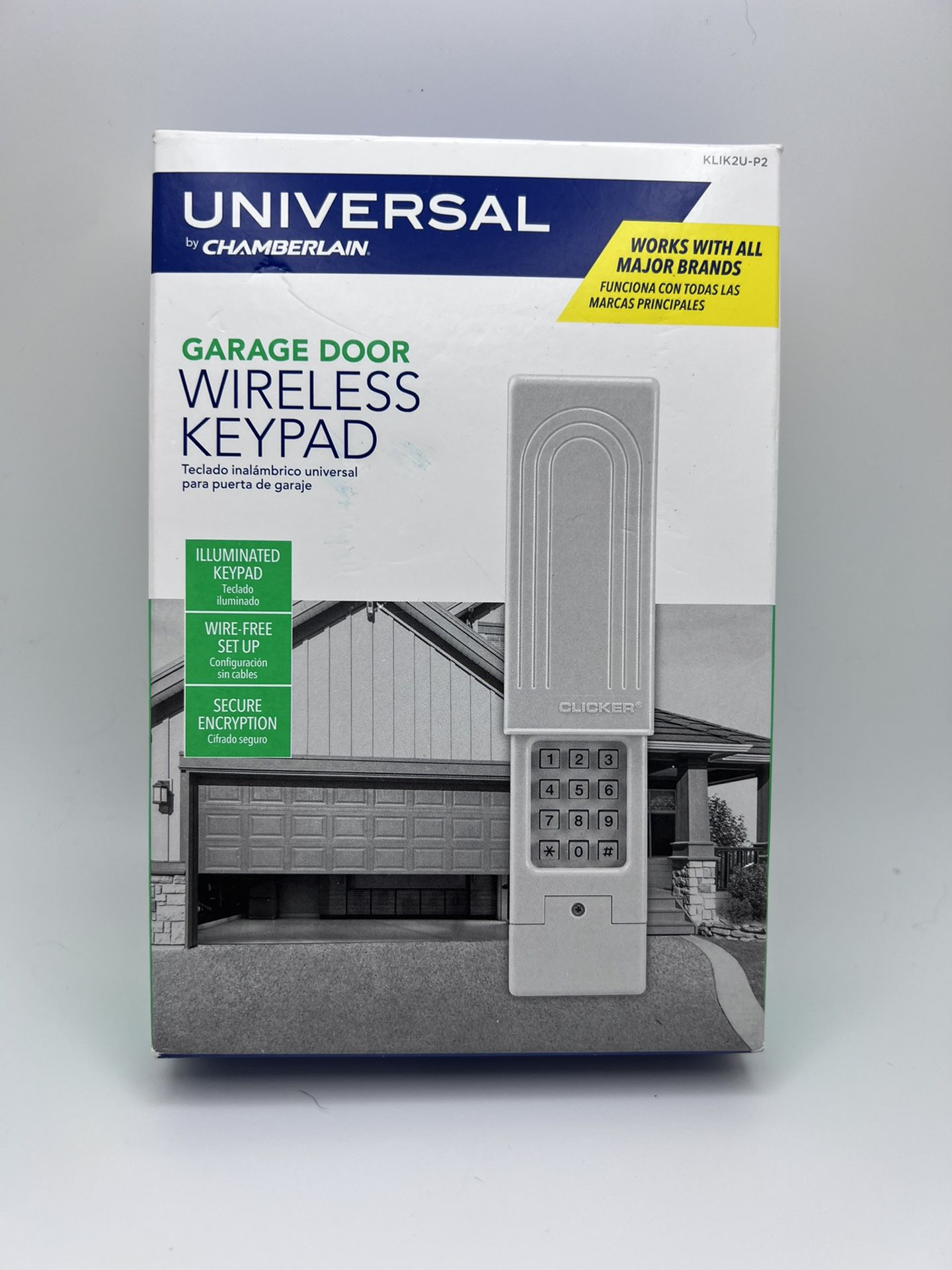 Universal Garage Door Wireless Keypad Chamberlain 