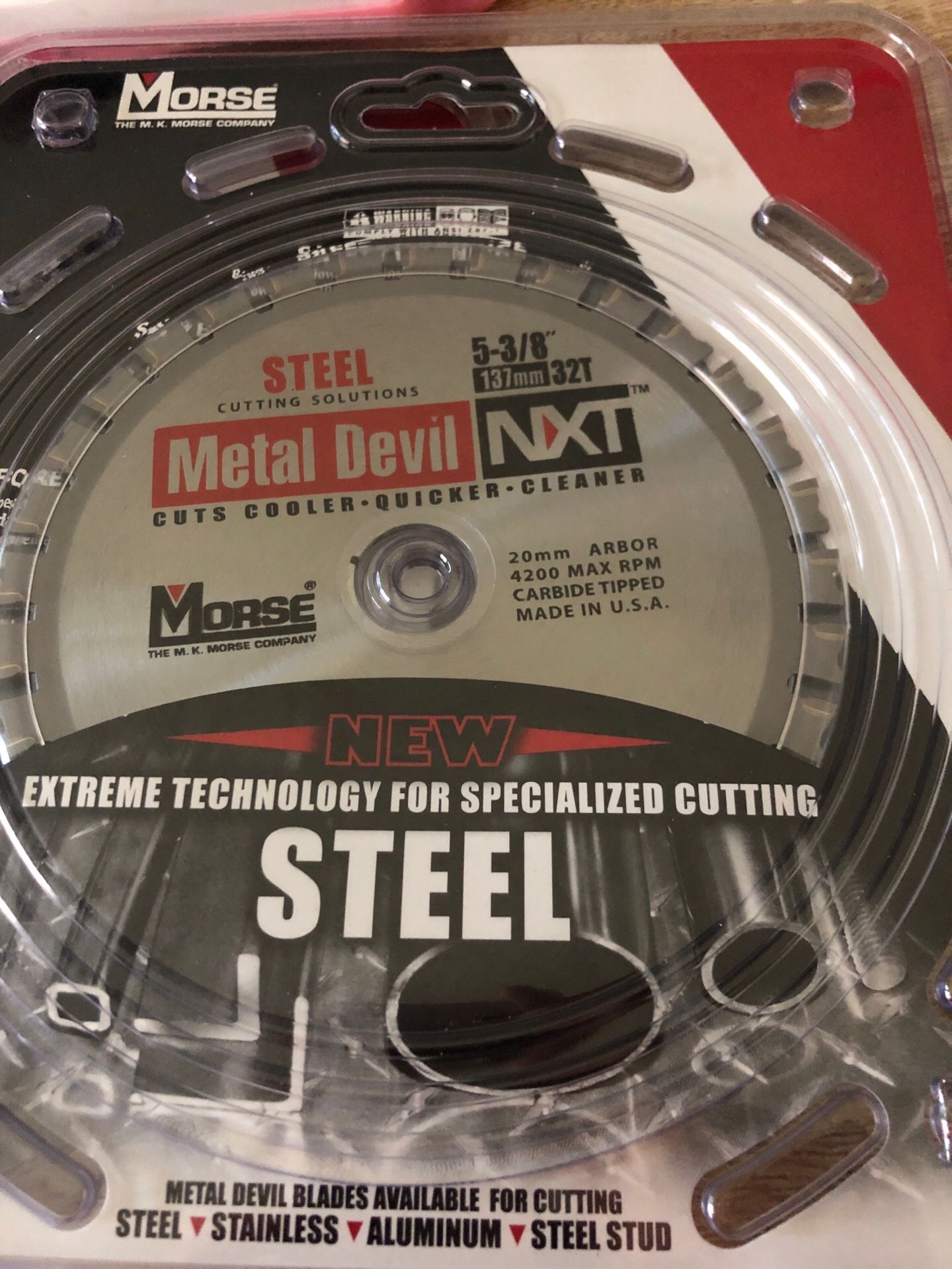 Morse Steel Cutting Blade