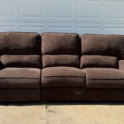 Brown Recliner 