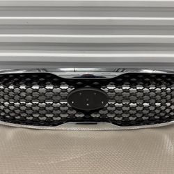 16-18 Kia Sorento L & LX Model Grille- Chrome With Black