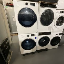 Samsung Washer & Dryer Set – Models WW22K6800AW/A2 & DV22K6800EW/A1 – Open Box