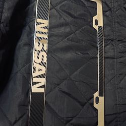 Nissan license plate frame