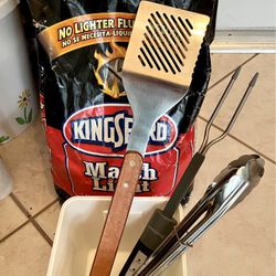 BBQ - Digital Chef’s Fork, Utensils + Kingsford Royal Oak Charcoal Briquettes