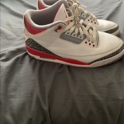 JORDAN 3 RETRO 'FIRE RED