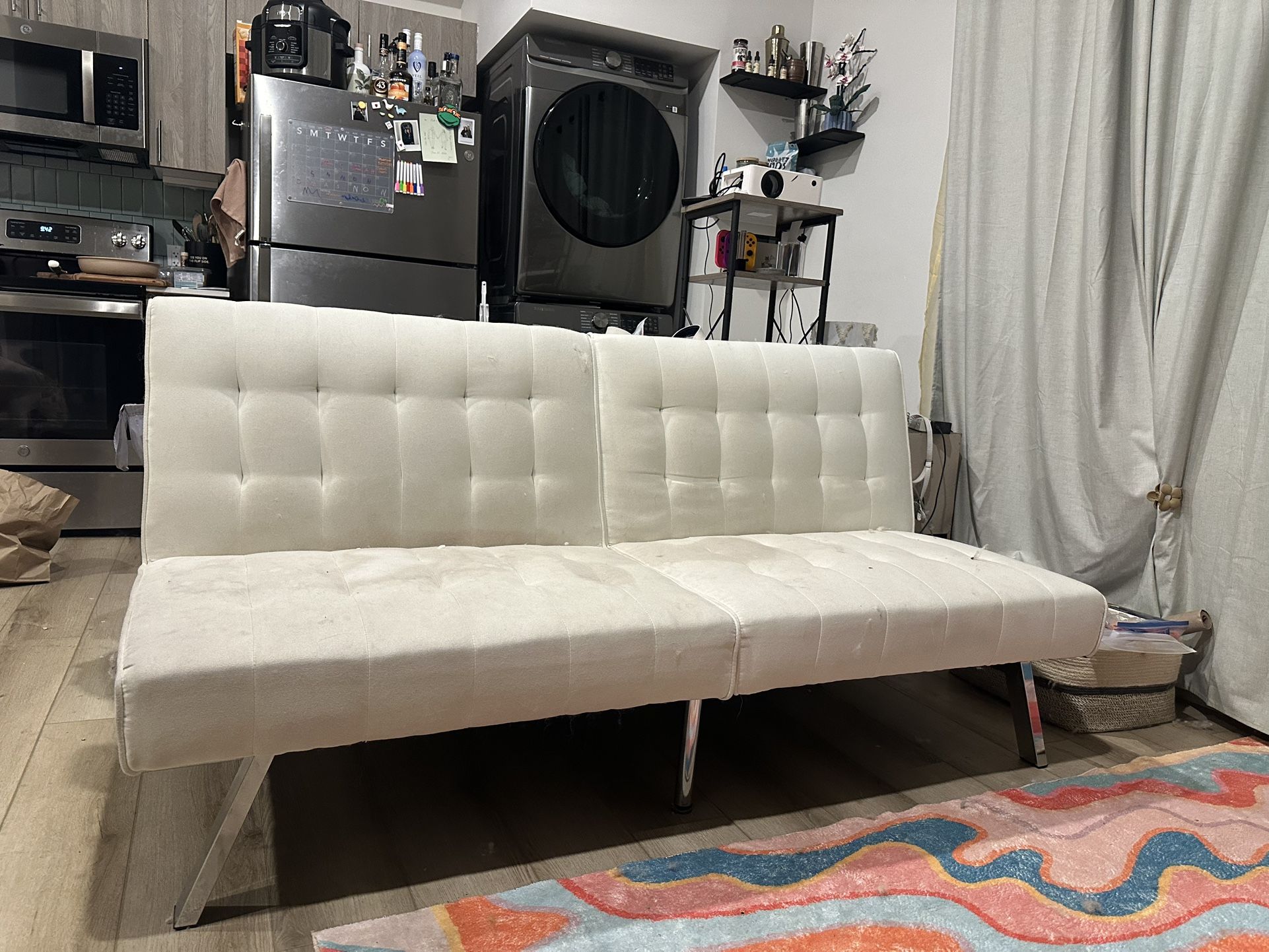 White Futon