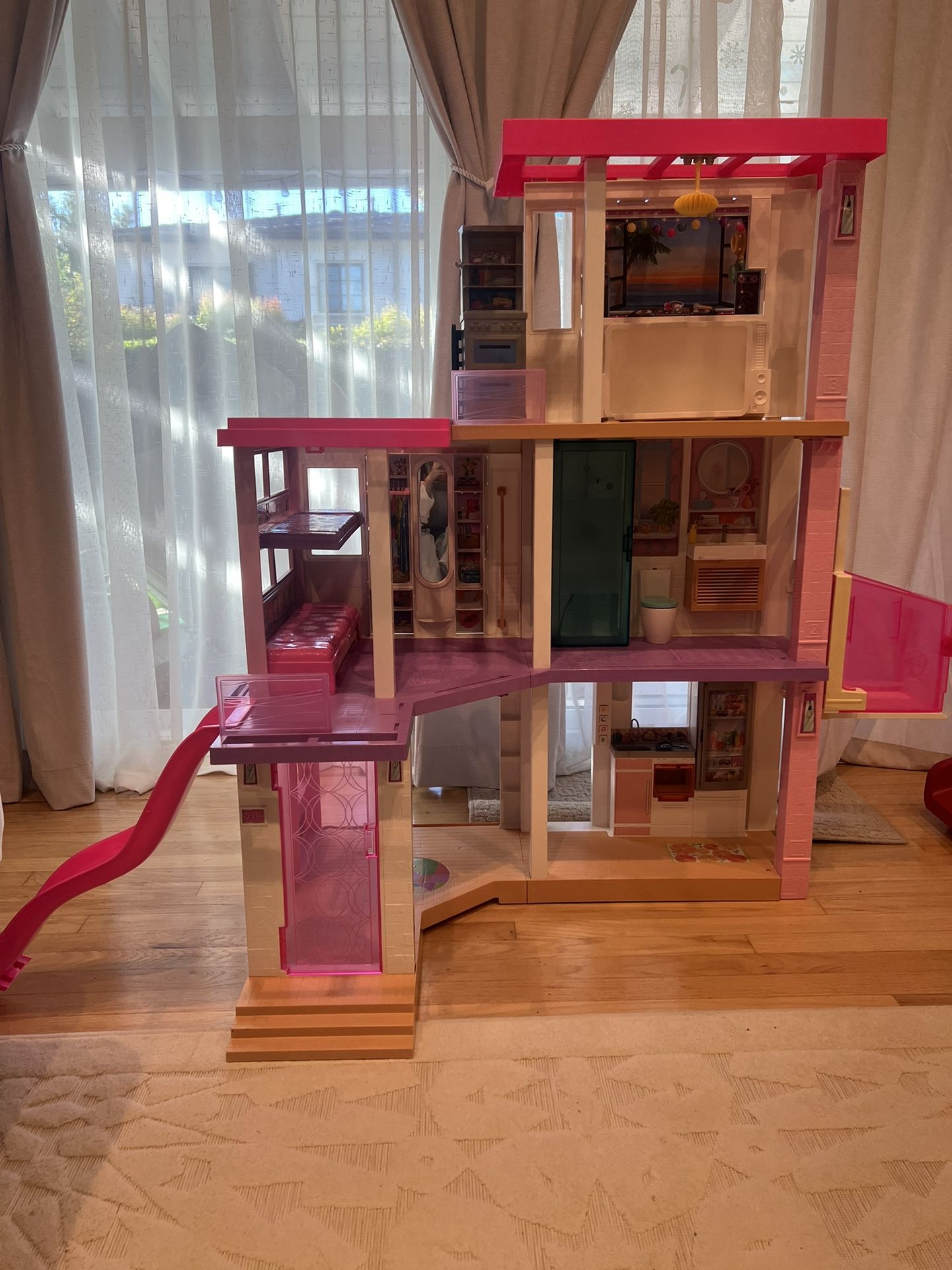 Barbie Dream House With Elevator Lift Excellent Condition