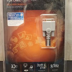 @CHV.  VINTAGE Monster VGA cable sealed