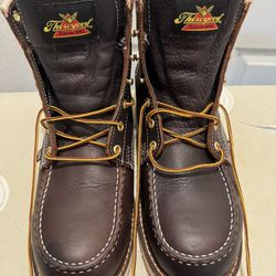 Men's 6" Thorogood 1957 Series Waterproof Safety Toe Briar Pit stop Wedge™ Boots