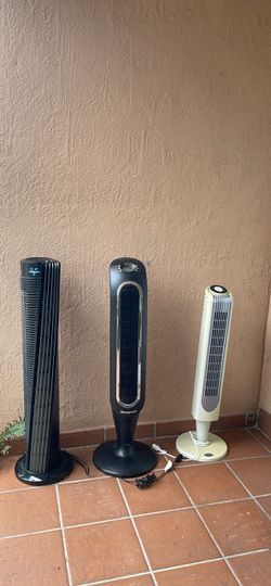 (3) Tower Fans Bundle $99 Firm