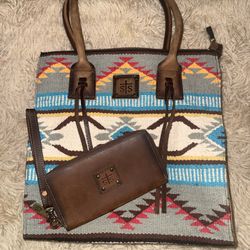 STS Ranchwear Bag ($100) and/or Wallet ($50) ($125 Sold Together)
