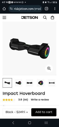 Jetson Impact Hover Board