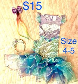 Costume little mermaid