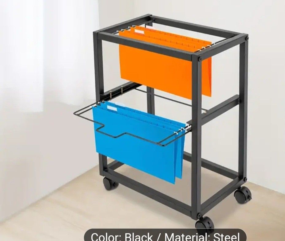 Rolling File Folder Cart
