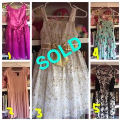 Girls Dresses $5 each or all for $20