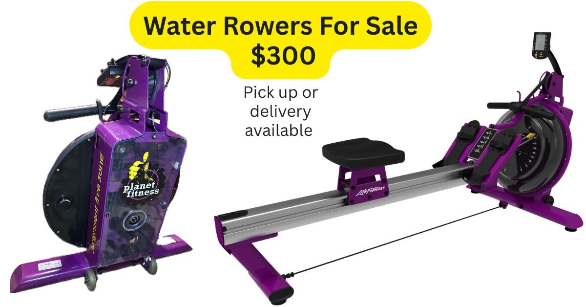 Life Fitness GX Water Rowers