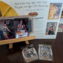 97-98 Bowman's Best Cards With Flyer