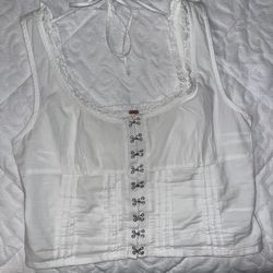 Small White Corset 