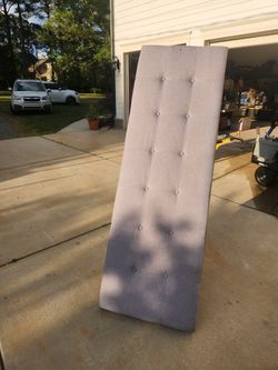 King Size Grey Head Board