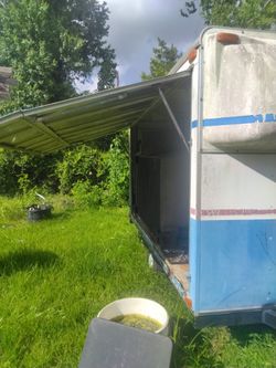 Trailer  blue 7×12