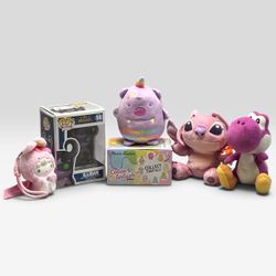 Plush & Collectibles Lot of 5 – Hello Kitty, Angel, Yoshi, Funko & Moriah Elizabeth
