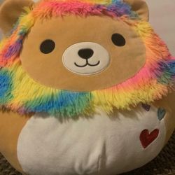 Leonard the Lion 17" Valentine Squishmallows  Ultra soft plush