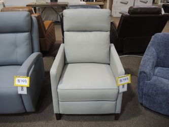 Barcalounger James Leather Triple Power ZG Recliner