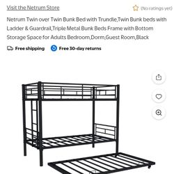 3 Child Bunk Bed