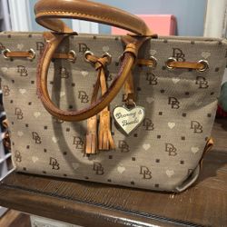 Authentic Dooney & Burke Purse- Med Size