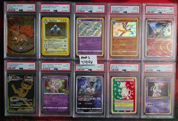 Pokemon PSA Slabs