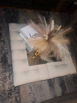 Tufted Storage Ottoman