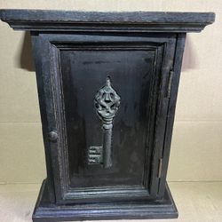 Carved Wooden Key Holder