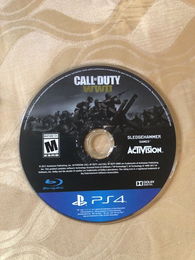 Call Of Duty Ww2 Ps4 Disc for Sale in Middletown, OH - OfferUp