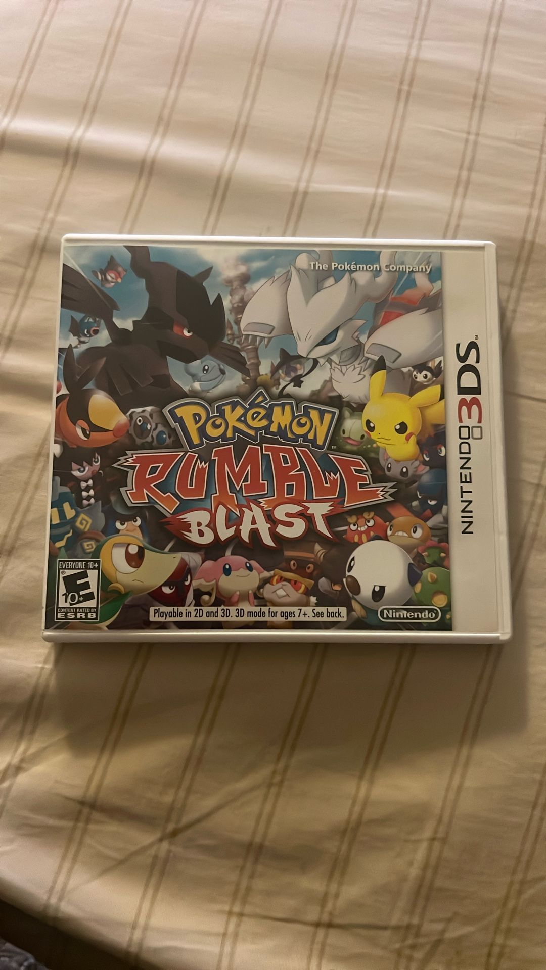 Pokemon Rumble Blast Nintendo 3Ds