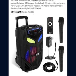 Portable Speaker With Stand 