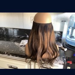 New Human Hair Halo16”