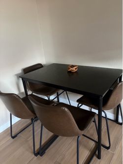 Dining table with 4 chairs