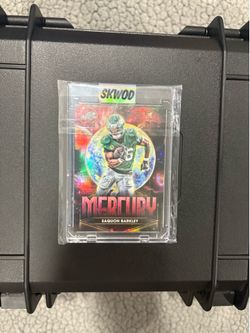 Tops chrome cosmic Saquon Barkley mercury