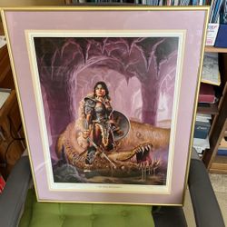 Fantasy Print With Frame 