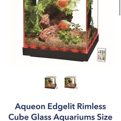 Aqueon Aquarium With LED Lights