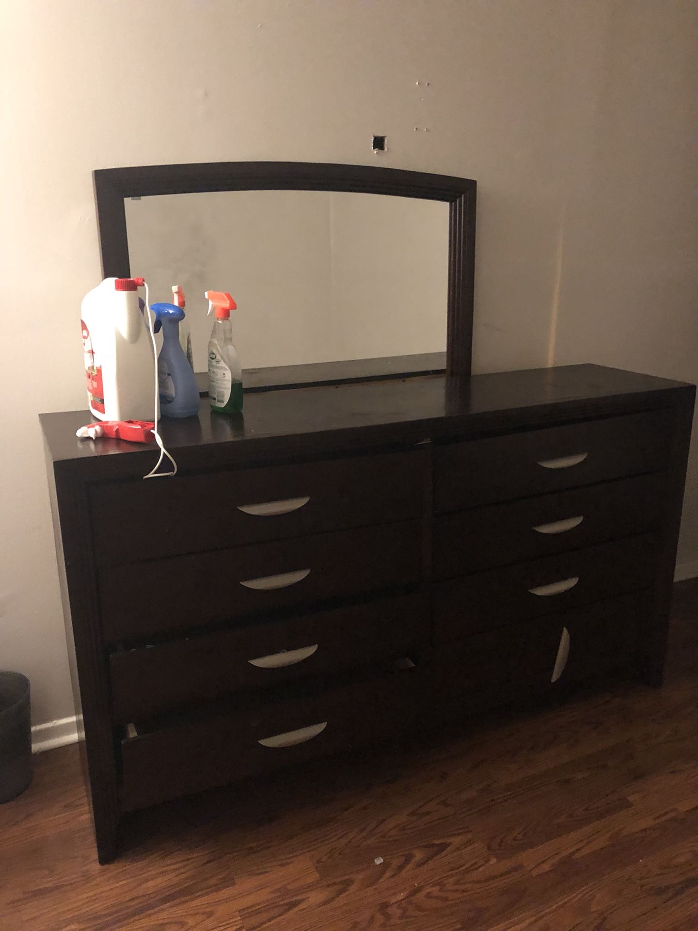 Brown dresser